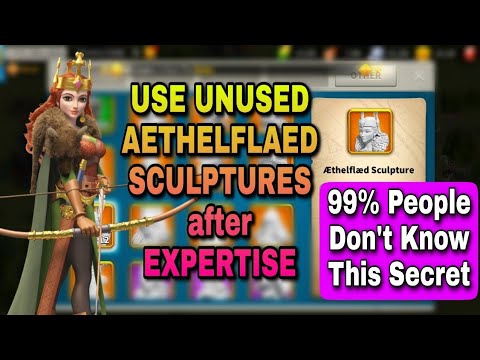Secret Tip: Use Aethelflaed Sculptures to Upgrade Other Commanders in Rise of Kingdoms (In Hindi)
