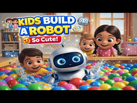 Cartoon Kids Build the Cutest Robot Pet Ever! 🤖🐶 | Twirl n Whirl Cartoons – Nursery Rhymes