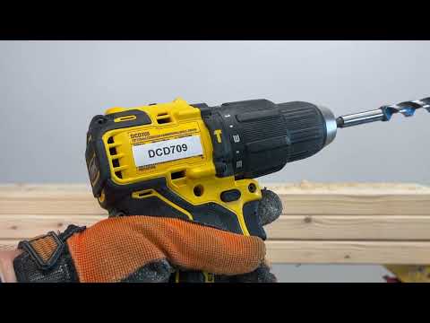 Dewalt DCD709 Drilling Speed Test Results
