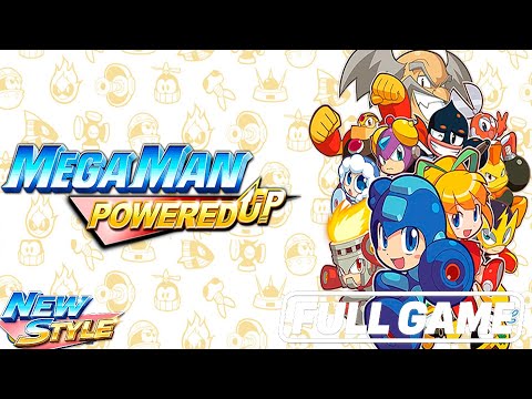 Mega Man Powered Up Gameplay Walkthrough Full Game Longplay New Style HARD No Death Run UNDUB