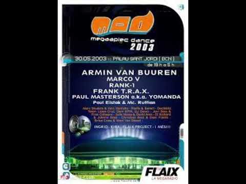 Archive inédite Makina MAD 2003 Pont Aeri + Ingrid + Decibelia Team MegaAplec Dance Arxiu inèdit