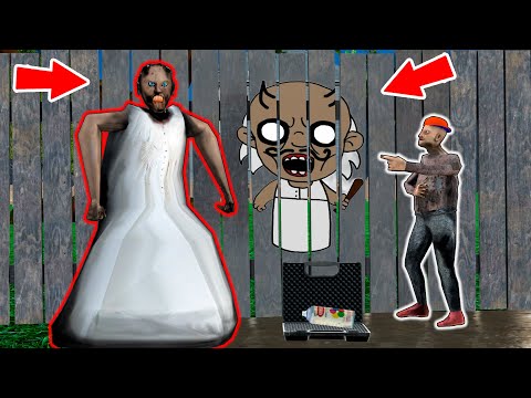 Granny vs Grandpa vs jokes - funny horror school animation (p.112)