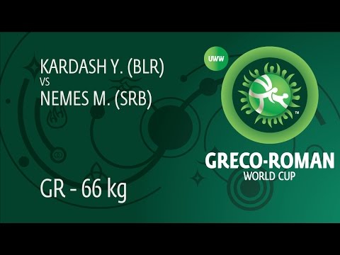 Round 2 GR - 66 kg: Y. KARDASH (BLR) df. M. NEMES (SRB), 3-2
