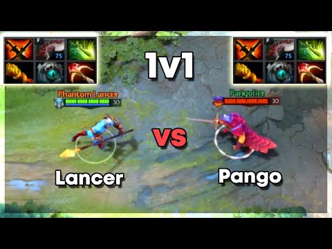 Phantom Lancer vs Pangolier with Full items | Level 30 Dota 2 1v1 | Who Will Win?