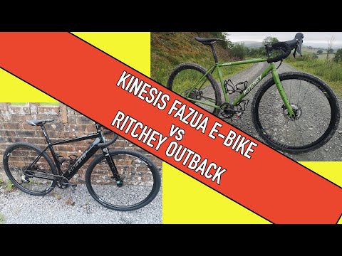 E-bike vs Standard - Gravel bike test - Kinesis UK Range & Ritchey Outback