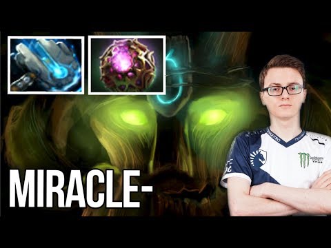 Miracle- Treant Protector 7.07b Patch Meteor Hammer Build - Dota 2