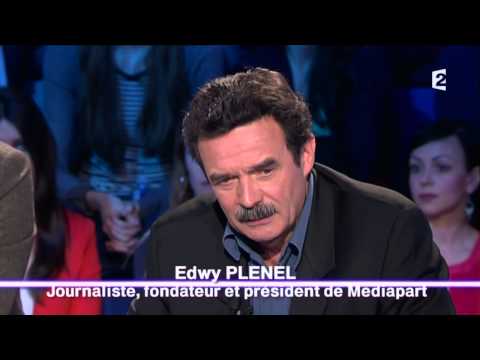 Edwy Plenel On n'est pas couché 15 mars 2014 #ONPC