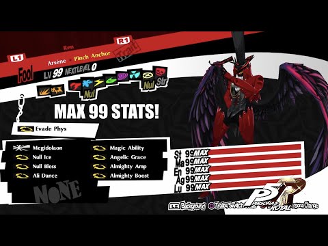 Persona 5 Royal - How to Reach 99 MAX Stats on ANY Persona