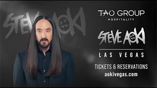 Steve Aoki 2026 Las Vegas Residency Tao Group Hospitality