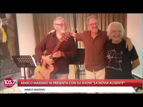 Marco Massino presentó su show "La novia ausente"