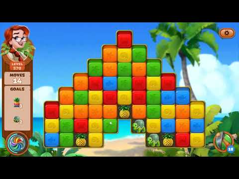 Lost Island: Blast Adventure - Level 570 (No Boosters) HD