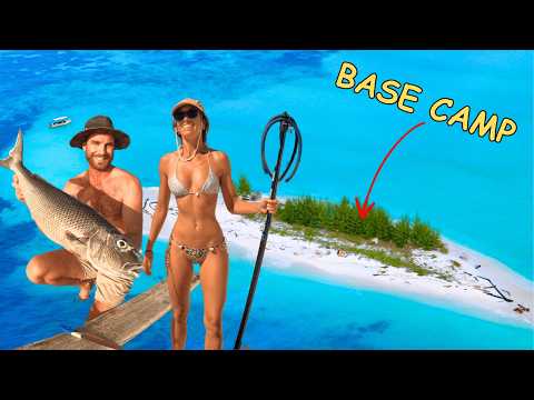 DAY 45 CAMPING & LIVING FROM THE OCEAN🏝️ (Most Amazing Nature Show!)