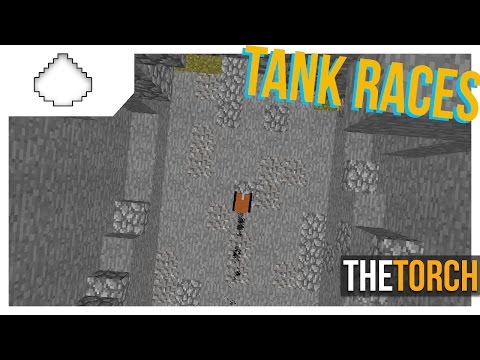 Insane Minecraft Tank Racing with Redstone