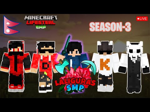 EPIC Lifesteal SMP Season 3 with NOT_LUFFY