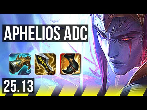 APHELIOS & Maokai vs LUCIAN & Milio (ADC) | 15/3/12, Godlike | KR Master | 25.13