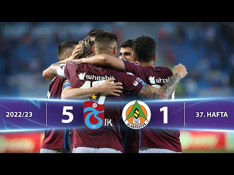 Trabzonspor Kulübü Trabzon 5-1 Alanyaspor Kulüb...