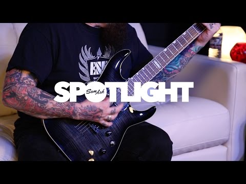 ESP LTD MH-401 B FM Electric Guitar 2015 - 2017 - See Thru Black Sunburst image 9