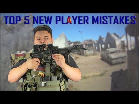 CISCO Mini TGH / Top 5 New Player Mistakes- Airsoft GI
