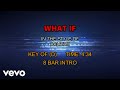 Aaliyah - What If (Karaoke)