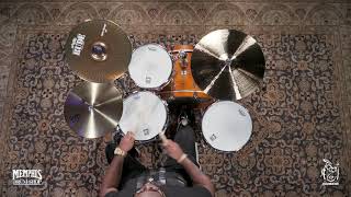 Video thumbnail for Paiste 16" Rude Thin Crash Cymbal - 1084g (1121216-1062019F) by Memphis Drum Shop