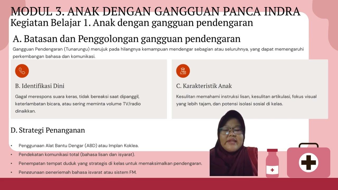 Modul 2 dan 3 matkul Penangan anak berkebutuhan khusus. 