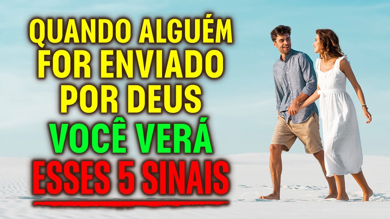 Sua hora está chegando - sua alma gêmea está entrando em sua vida. Não perca esses sinais de Deus