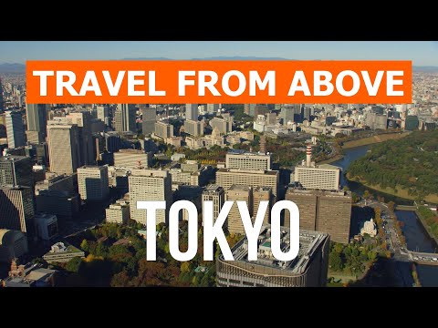 Tokyo from drone | 4k video | Japan, Tokyo from above