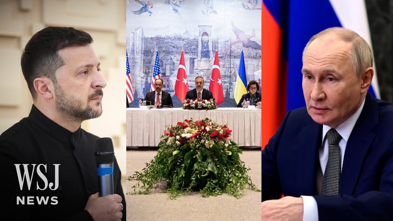 Ukraine and Russia Discuss Cease-Fire, Meeting of Leaders in Peace Talks | WSJ News