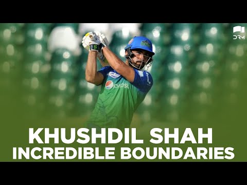 Khushdil Shah Incredible Boundaries | HBL PSL 2020 | MB2T
