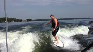 Joe Costner Wake Surfing @ Lake Wylie