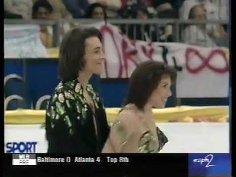 2000 World Championships (ESPN2) - Original Dance - Irina Lobacheva & Ilia Averbukh RUS