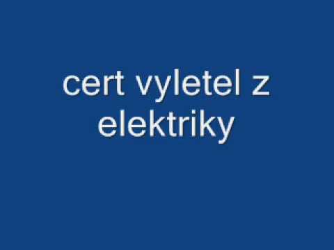 Mrázek Ústředna - čert vyletěl z elektriky