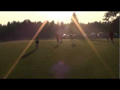 KS Łochowo - Grom Więcbork akcja z meczu