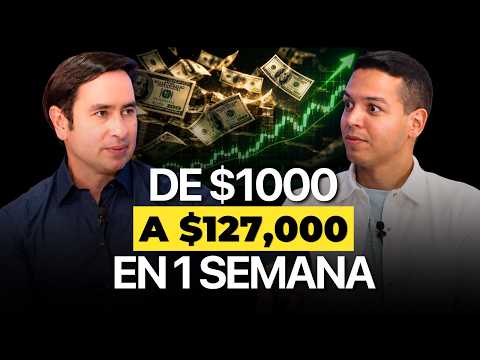 Cómo Invertir $1000 y Ganar $127,000 en 1 Semana en la Bolsa de Valores - Alejandro Cardona