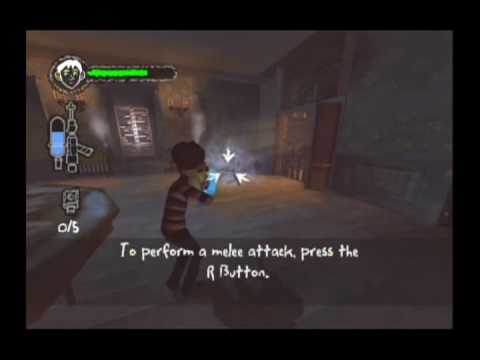 monster house playstation 2 gameplay 1st chapter
