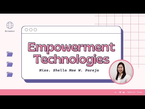 Empowerment Technologies Video Lesson Q1 - Week 1