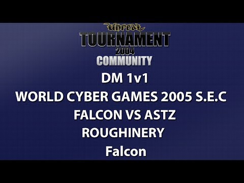 UT2004 DM 1v1 - WCG 2005 SEC - Falcon vs astz - Roughinery - Falcon