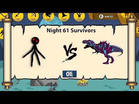 INSANE NEW ARMY RED KAI RIDER VS BOSS T-REX VAMP - HACK STICK WAR LEGACY