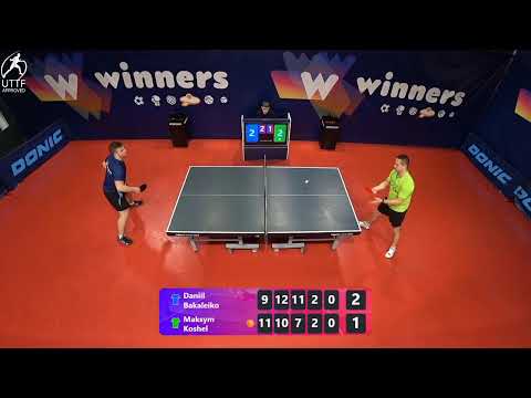 WINners League 12.01.2022  Bakaleiko D. - Koshel M. 18:00