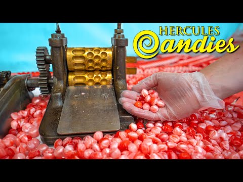 Using Our Candy Drop Roller To Make Old Fashion Candy