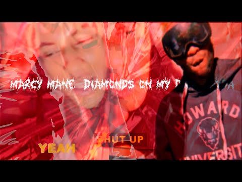 MARCY MANE X DIAMONDSONMYDICK - SHUT UP PROD SAYDA (OFFICIAL VIDEO) with Lyrics