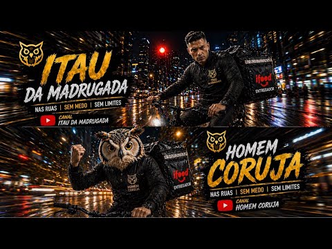 Itau da madrugada | IRL AO VIVO 🦉🔥 | Noite insana em SP + entregas + realidade na rua