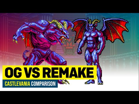 Castlevania All Bosses Comparison (Rondo of Blood vs Dracula X)
