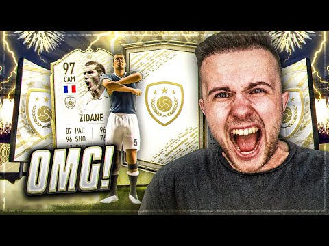 OMG! 97 Prime ICON Moments ZIDANE im Pack Opening 🔥🔥 FIFA 20