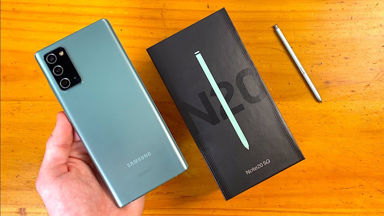 Samsung Galaxy Note 20 5G (Mystic Green) Unboxing & First Impressions!