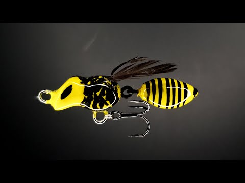 Costruisco un 🐝CALABRONE🐝 e lo provo in pesca!