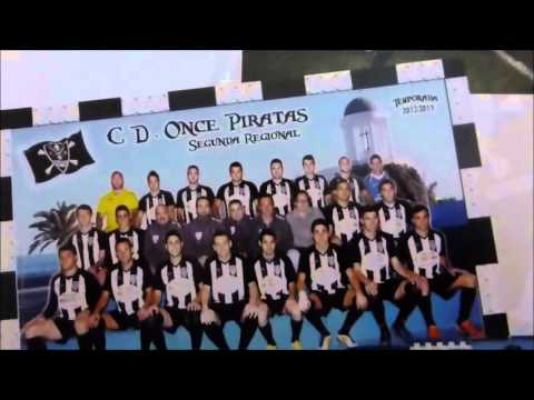 Vive el Norte en la Presentación del C D  Once Piratas Temporada 2013 2014 Puerto de la Cruz