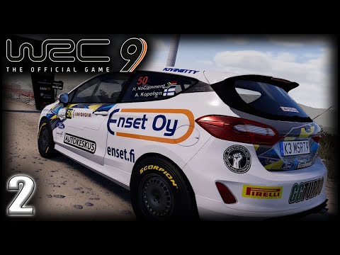 WRC 9 Walkthrough Gameplay Part 2 - RALLY ITALIA SARDEGNA (No Commentary)