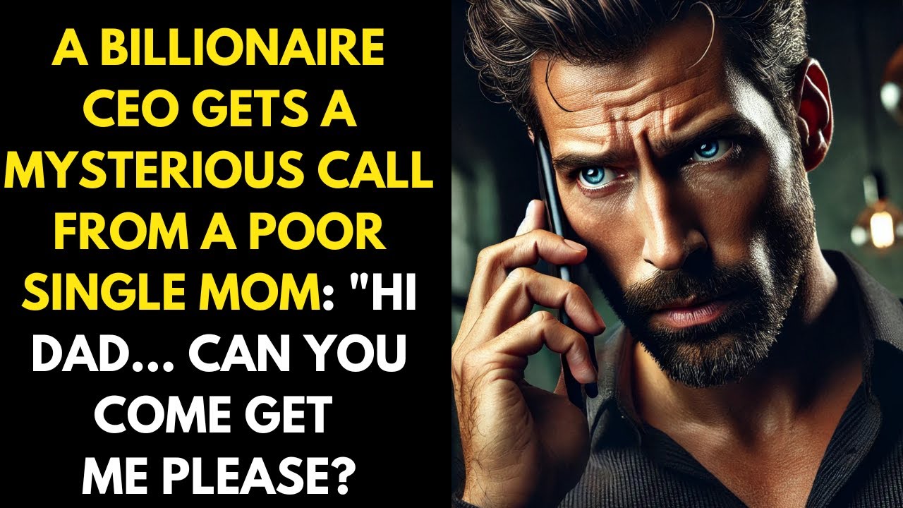 A Billionaire CEO Gets a Mysterious Call From a Poor Single Mom: Hi Dad,Can You Come Get Me Please?