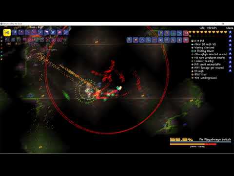 Plaguebringer Goliath Solo as Summoner w/ Resurrection Butterfly | Terraria Calamity 1.3.5